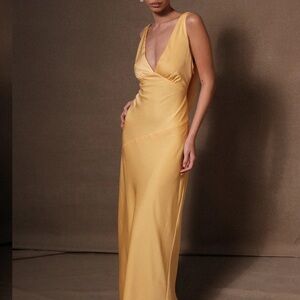 Meshki Nadia Gown Lemon